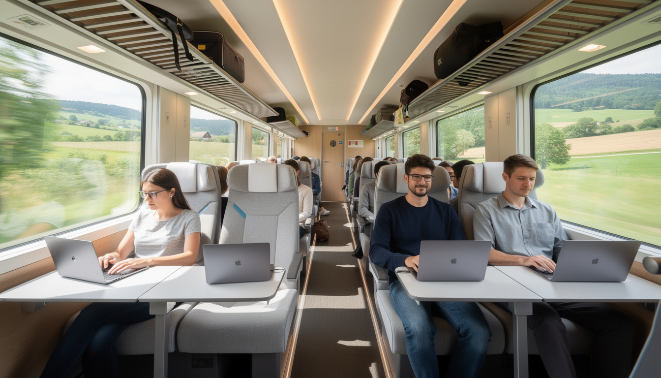 Les avantages de voyager en train plutôt qu'en avion 2 découvrez pourquoi voyager en train est une alternative avantageuse à l'avion : confort, écologie, praticité et économies au rendez-vous pour vos déplacements.